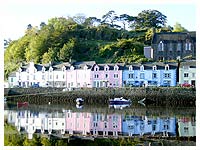 Portree harbour minutes from your accommodation on the Isle of Skye