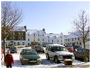 Portree in  Snow